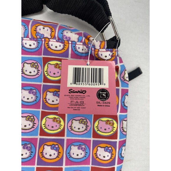 NEW Hello Kitty Sanrio FAB Starpoint Crossbody Messenger Bag Andy Warhol - Picture 5 of 7